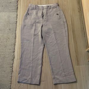 Babaton trousers with pockets size 10. Worn. No damage. Lavender colour